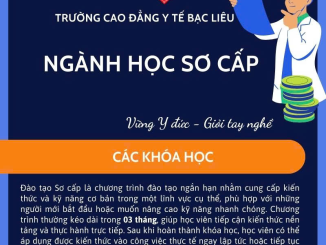 Tuyển sinh sơ cấp