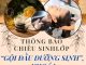 Thông báo chiêu sinh gội đầu khóa 1